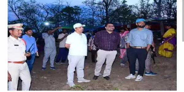 సలేశ్వరం జాతరకు పటిష్ట భద్రతా ఏర్పాట్లు: కలెక్టర్ సంతోష్