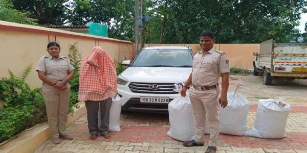 ଶହେ କିଲୋ ଗଞ୍ଜେଇ ଜବତ, ଜଣେ ଗିରଫ।