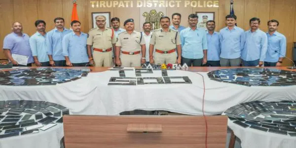 తిరుపతిలో భారీ మొబైల్ రికవరీ మేళా