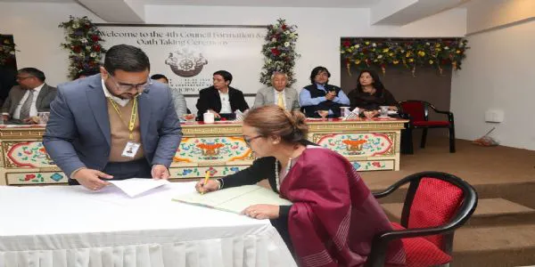 गान्तोक नगर निगमका नव-निर्वाचित पार्षदहरूको चौथो परिषद् गठन तथा शपथ ग्रहण सम्पन्न