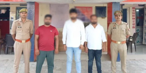 गोरखपुर में 'जल्दी अमीर बनो' ठगी का भंडाफोड़: फर्जी नेटवर्क मार्केटिंग सेंटर चला रहे 3 आरोपी गिरफ्तार