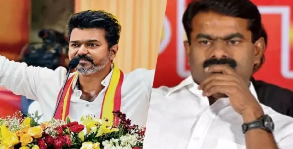 உங்கள் சாயம் வெளுத்து விட்டது... சீமானை கடுமையாக விமர்சித்த ப்ளூ சட்டை மாறன்!
