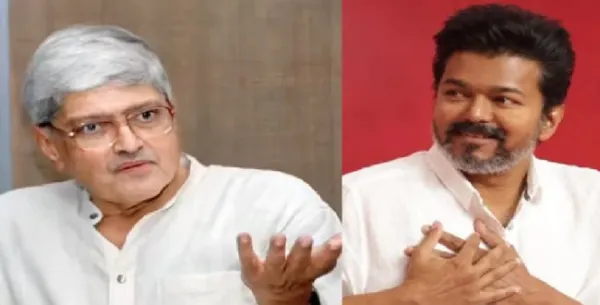 தேர்தலில் வெற்றி; தவெக தலைவர் விஜய்க்கு காந்தியின் பேரன் 05 அறிவுரைகள் கூறி கடிதம்..!