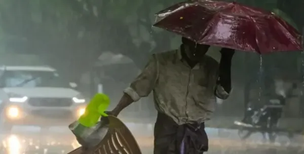 வெயிலால் வாடிய சென்னை குளிர்ந்தது...! பல பகுதிகளில் கொட்டிய கனமழை...! -  மக்களின் முகத்தில் மீண்டும் சிரிப்பு