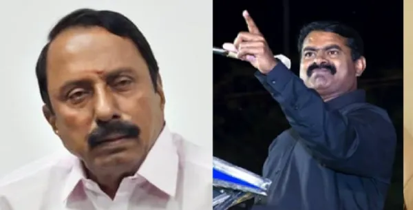 கோபிச்செட்டிப்பாளையத்தில் செங்கோட்டையனை 'கட்சி தாவுபவர்' என்று கடுமையாக விமர்சித்துள்ள நாதக சீமான் ..!