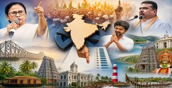 From Bengal To Kerala: Vote Counting Tests National-Regional Power Play