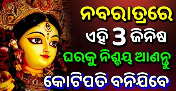 ନବରାତ୍ରିରେ ଘରକୁ ନିଶ୍ଚୟ ଆଣନ୍ତୁ ଏହି 3 ଟି ଜିନିଷ, ବନିଯିବେ କୋଟିପତି- Vastu Tips
