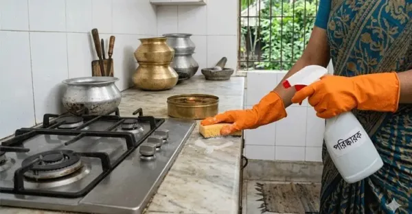 রান্নাঘর হবে আয়নার মতো ঝকঝকে! কেমিক্যাল ছাড়াই ঘরোয়া উপায়ে দিন 'স্পা ট্রিটমেন্ট', জানুন সহজ পদ্ধতি