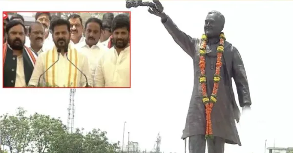 మాజీ ప్రధాని రాజీవ్ గాంధీకి సీఎం రేవంత్ రెడ్డి నివాళి