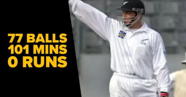 101 Minutes, 77 Balls, 0 Run But Massive Praise, What Made This Cricketer's Innings So Special?
