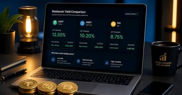 Stablecoin APY Guide: USDT, USDC & DAI Earnings Compared