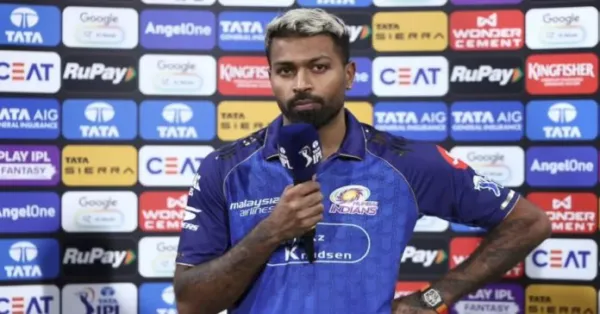 కెప్టెన్ హార్దిక్ పాండ్యాకు భారీ జరిమానా