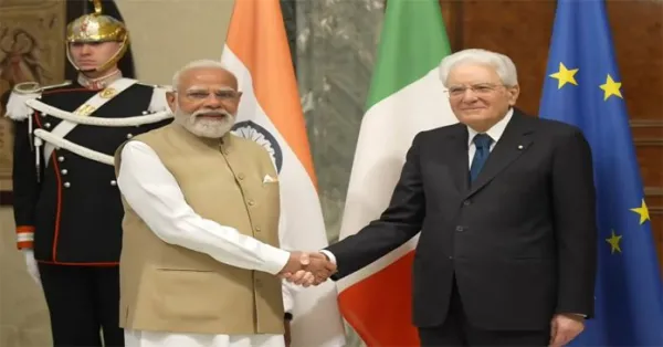 ఇటలీలో పీఎం మోడీ
