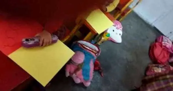 5 ವರ್ಷದ ಬಾಲಕನಿಗೆ ಕಠಿಣ ಪದಗಳಿಂದ ನಿಂದನೆ; ಕೈಮುರಿಯುವುದಾಗಿ ಬೆದರಿಸಿದ ಶಿಕ್ಷಕಿ