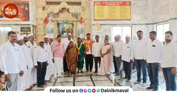 पवन मावळातील कोथुर्णे विविध विकास सहकारी संस्थेच्या चेअरमनपदी बाळासाहेब दळवी यांची बिनविरोध निवड