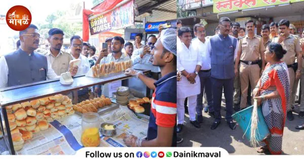 परिवहन मंत्री प्रताप सरनाईक यांच्याकडून लोणावळा बसस्थानकाची पाहणी