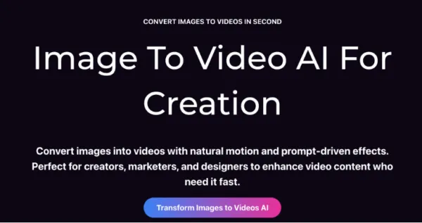 Free Unlimited Image to Video AI Tools Are Changing Digital Content Creation