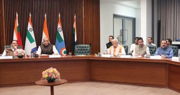 Second meeting of Raksha Mantri-led IGoM on West Asia held in New Delhi