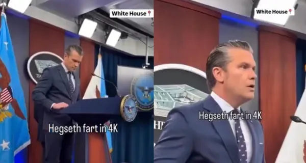 Alleged "Fart Moment" Hijacks Serious White House Warning on Iran