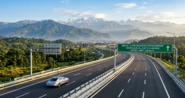 Delhi-Dehradun Expressway Set to Transform Travel and Real Estate Landscape
