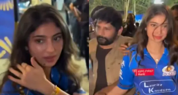 Sara Arjun Mobbed by Fans at IPL 2026 Match, Father Raj Arjun Steps In to Protect Her