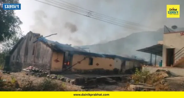 Bhalgudi Lavhalwadi Fire : मुळशीत आगीचा तांडव! लव्हाळवाडीत एकापाठोपाठ ८ घरे खाक; नेमकं काय घडलं?