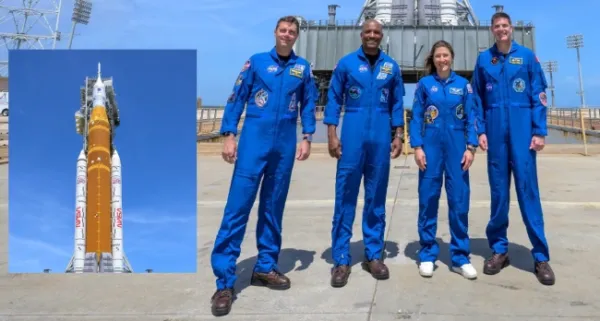 Artemis 2 Mission : ४ अंतराळविरांना घेऊन 'नासा'चे 'आर्टेमिस-२' यान चंद्राकडे झेपावले !