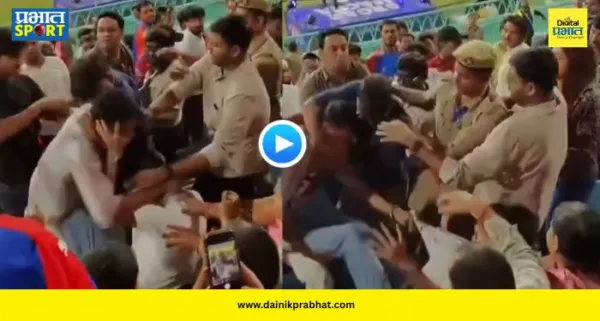 LSG vs DC : क्रिकेटचा थरार की हाणामारीचा आखाडा? लाइव्ह सामन्यात चाहत्यांमध्ये तुफान राडा; लाथाबुक्क्यांनी एकमेकांना तुडवलं!