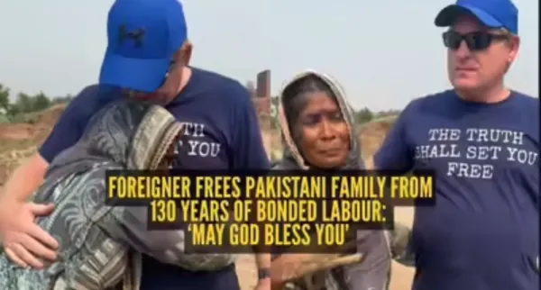Pakistani family freed from generations of bonded labour after foreign activist clears debt