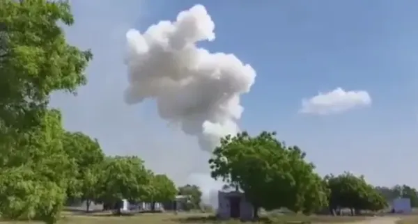 తమిళనాడులోని విరుదునగర్‌లో బాణసంచా కర్మాగారంలో పేలుడు