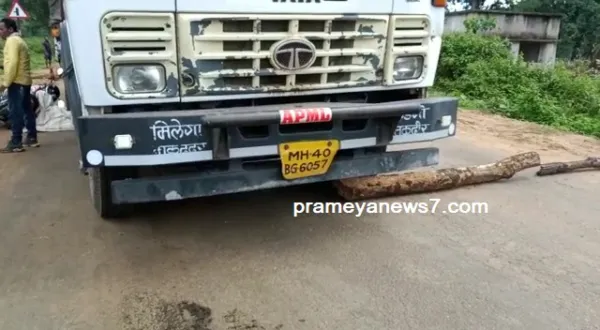 ବାଇକ୍ ଉପରେ ଚଢିଗଲା ଟ୍ରକ୍, ଘଟଣାସ୍ଥଳରେ ବୃଦ୍ଧ ମୃତ