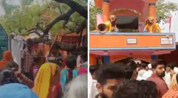 बिहारच्या नालंदा जिल्ह्यातील शीतला मंदिरात चेंगराचेंगरी; आठ महिला ठार