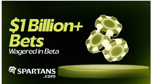 Spartans Casino Shatters Records With $1 Billion In Beta Wagers While Stake.us & FanDuel Bonus Offers Fall Way Behind
