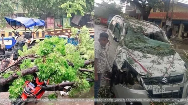 యూపీలో తుఫాన్ బీభత్సం...74 మంది మృతి!