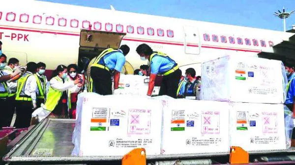 വീണ്ടും വാക്സിന് കയറ്റുമതി