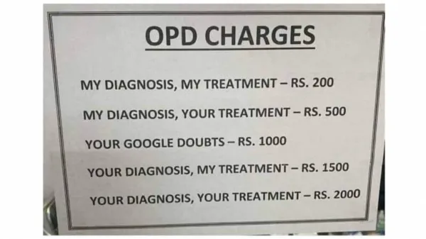 Googling symptoms when ill? This doctor has a special fee structure