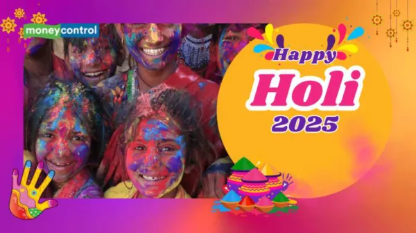 Holi 2025: 50+ Wishes, Images, Messages & Quotes to share with your Friends & Family