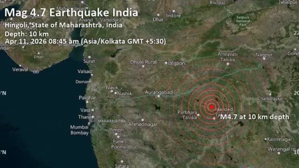 మహారాష్ట్ర హింగోలిలో భూకంపం