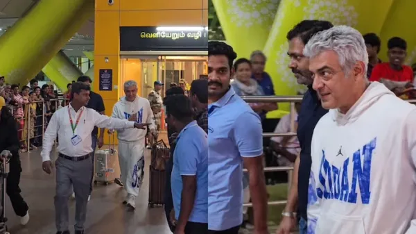 ఓటు వేసేందుకు చెన్నై వచ్చిన నటుడు అజిత్ కుమార్
