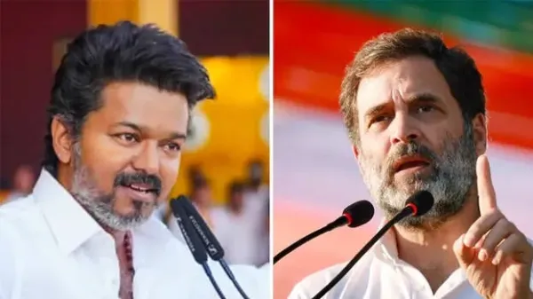 'ഇന്ത്യൻ ഭരണഘടനയില്‍  വിശ്വസിക്കാത്ത  വര്‍ഗീയ ശക്തികള്‍  സഖ്യത്തില്‍  ഉണ്ടാകരുത് ': ടിവികെക്ക് മുന്നില്‍  കോണ്‍ഗ്രസിന്റെ  നിബന്ധന