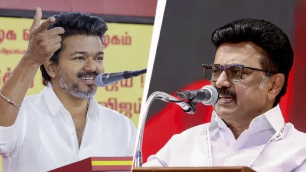 6 மாசம் டைம் தர்றோம் .. "ஆட்சியை அமைங்க. ஆனா  இதுல கை வைக்காதீங்க!" - விஜய்க்கு திமுக போட்ட 'அன்புக் கட்டளை'..!!
