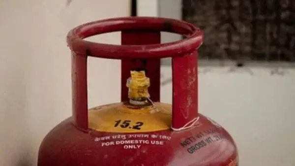 House destroyed after new unused gas cylinder explodes, man, son injured