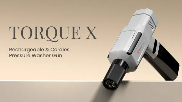 Portronics Torque X portable pressure washer launched at ₹5,099