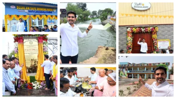 మంగళగిరి అభివృద్ధి చూసి వైసీపీకి భయం పట్టుకుంది