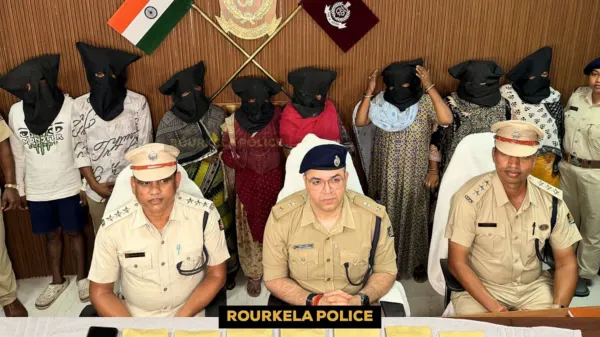 6 Women Among 8 Held In Rourkela Drug Raid, 220g Heroin Worth Rs 1 Cr Seized