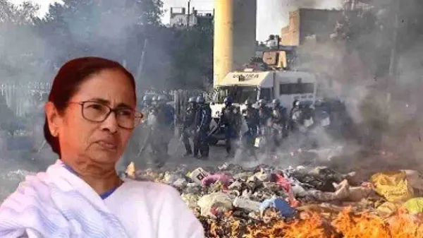 Bengal burning