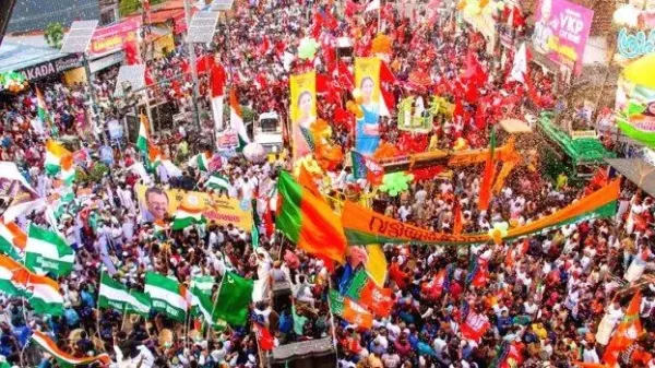 Campaign ends in Kerala; state to go to polls tomorrow