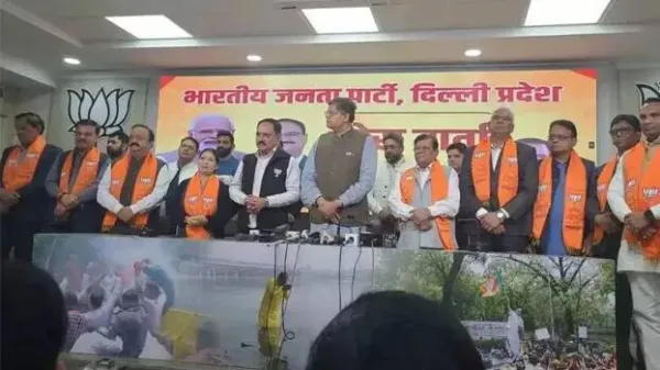 Aam Aadmi Party faces backlash; eight MLAs join BJP after quitting