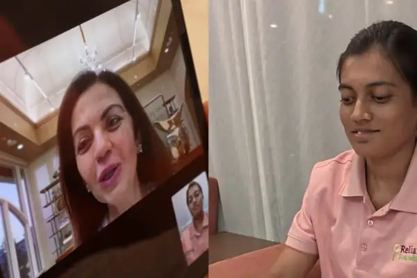 'तुम दुनिया भर की लड़कियों के लिए प्रेरणा हो', एशियन गेम्स में 2 गोल्ड जीतने वाली चिकीथा से बोलीं नीता अंबानी, VIDEO