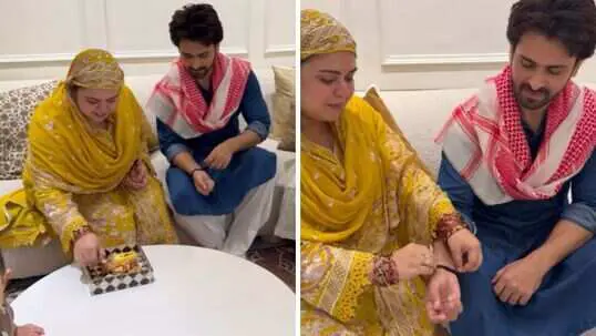 Shoaib Ibrahim की कलाई पर बहन सबा इब्राहिम ने बांधी राखी, व्लॉग में एक्टर ने दिखाई त्योहार की झलक